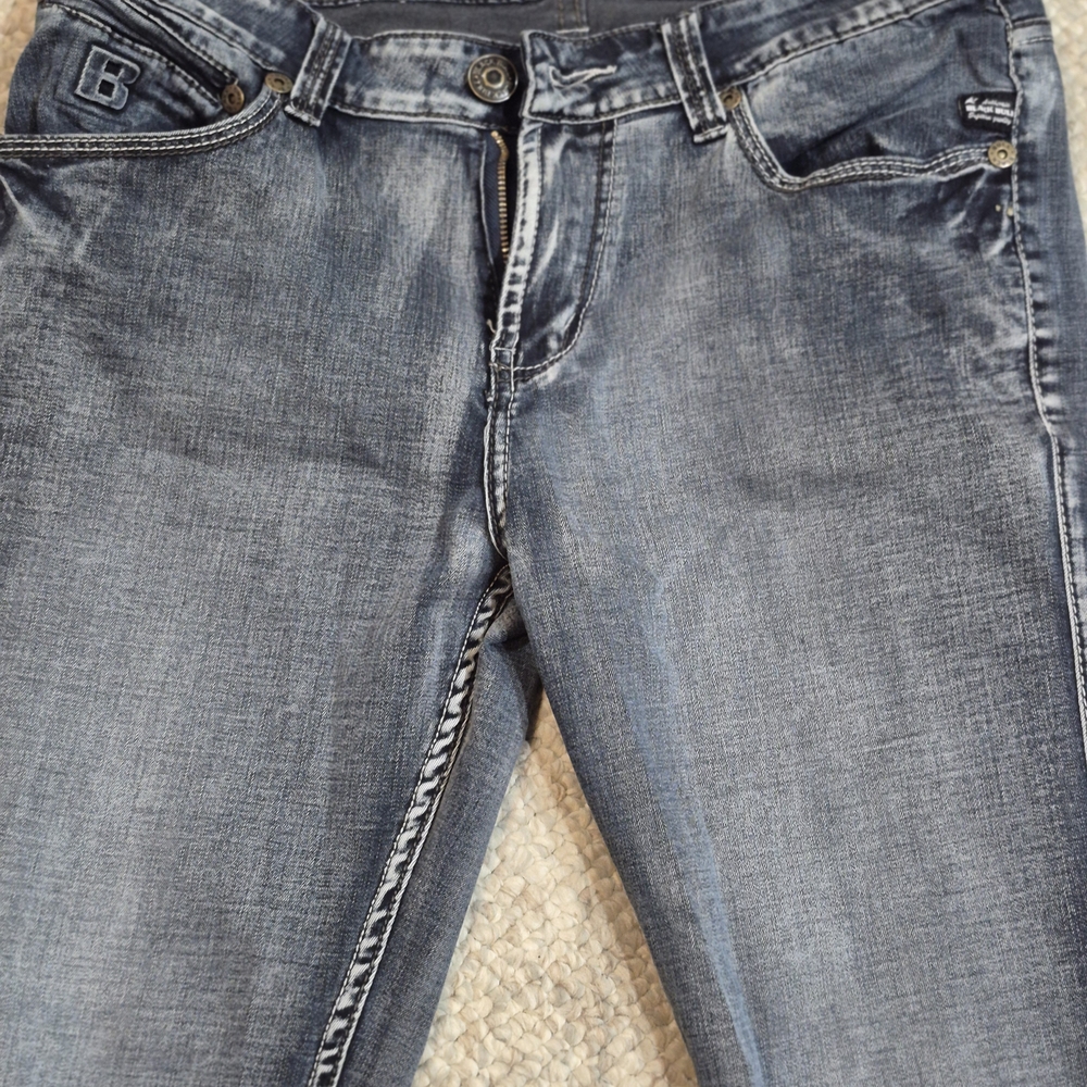 Black Bull Slim Fit Jeans for Men - Picture 3 of 7